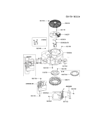 Kawasaki FX691V-ES11 - Kawasaki Engine COOLING-EQUIPMENT