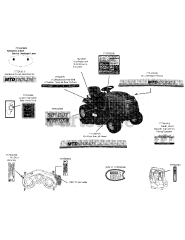 MTD 13AA925P004 - MTD Gold Lawn Tractor (2010)