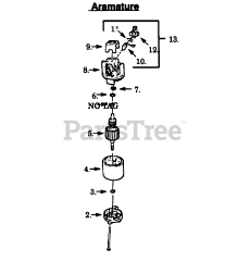 Weed Eater SE 150 - Weed Eater Edger, Electric ARMATURE