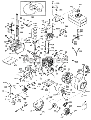 Toro 38062 (622) - Toro 22" Snow Thrower (SN: 099000001 - 099999999) (1999) Engine Tecumseh Model Hsk60-76011c