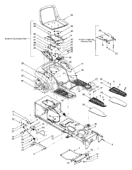 Yard Machines 13AI608H129 - Yard Machines Lawn Tractor (2001) (Home Depot)