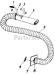 MTD 295-210-000 - MTD Hose Attachment Kit (1985)