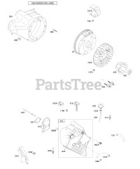 Briggs & Stratton 20C414-0111-E1 - Briggs & Stratton Horizontal Engine