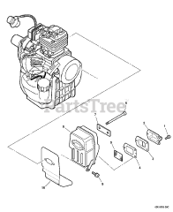 Echo SRM-410 U - Echo Brush Cutter (SN: S05403001001 - S05403999999)