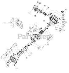 Ariens 996148 - Ariens Contractor 4WD Utility Vehicle, Subaru EH65 (SN: 020000 & Above) Front Differential Components