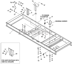 Generac QT08054GVAX - Generac 80kW Home Standby Generator (SN: 9678049 - 9678049) (2015) Mounting Base 4.6L G3 (0G1079)