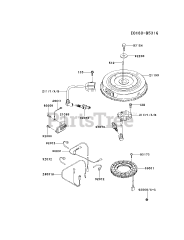 Kawasaki FS600V-AS16 - Kawasaki Engine ELECTRIC-EQUIPMENT