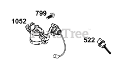 Briggs & Stratton 106232-0389-F1 - Briggs & Stratton Horizontal Engine Lubrication Group