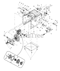 White Outdoor SB-950 T (31AE7E3F190) - White Outdoor Snow Boss Snow Thrower (1999)