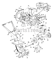 MTD 5Z320 (243-645B135) - MTD Chipper Shredder (1993) (W.W. Grainger) General Assembly