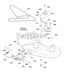 Simplicity 1695896 - Simplicity 46" Mower Deck