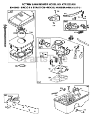 Electrolux/AYP 2032 A59 - Electrolux/AYP Walk-Behind Mower (1995)