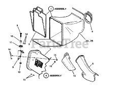 Snapper EFRP 2167517BV (84695) - Snapper 21" Walk-Behind Mower, 6.75hp GRASS BAG ACCESSORY