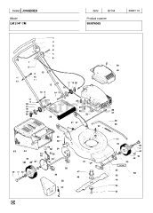 Jonsered LM 2147 CM (953876552) - Jonsered Walk-Behind Mower (2005-02) PRODUCT COMPLETE