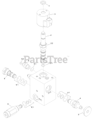 Exmark ARX481CKA30000 - Exmark 30" Stand-On Aerator, Kawasaki FS481V (SN: 316000000 - 399999999) (2016)