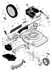 Murray 223311x8A - Murray 22" Walk-Behind Mower (2005) Mower Housing Assembly