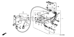 Honda EM5000SX K1 A/A (EA7) - Honda Generator, Made in Japan (SN: EA7-1100001 - EA7-1125948) EM SWITCH BOX