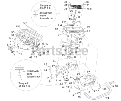 Exmark LZUVQD11 - Exmark Ultra Vac QDS Bagger for Lazer Z Mower (SN: 000920000 - 000999999) (2011)