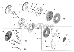 Kohler M16-711532 - Kohler Magnum Engine, Made for Hobart, 16hp, 11.9kW Flywheel 03090055511
