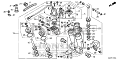 Honda BF250 A XXCA (BBJJ) - Honda Marine Engine, Made in Japan (SN: BBJJ-8000001 - BBJJ-9999999) POWER TRIM-TILT