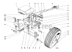 Toro 56108 - Toro 32" Sportsman Rear-Engine Riding Mower, Recoil (SN: 003000001 - 003999999) (1973)