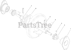 Toro 108-7318 - Toro Clutch-Drive Hex Shaft Service Kit for Power Max Snow Thrower (2005 & Before) Clutch-Drive Hex Shaft Assembly