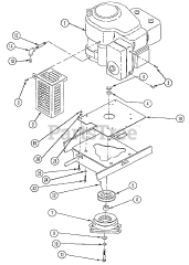 Snapper Z 4801M (80001) - Snapper 48" Mower Deck Assembly