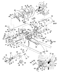White Outdoor 190-491-190 - White Outdoor 36" Snow Thrower Attachment (1993)