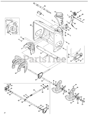 Craftsman 247.886940 (31AS58TF799) - Craftsman Snow Thrower (2014)