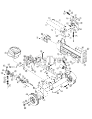 Craftsman 247.776411 (24BF570F299) - Craftsman Log Splitter (2011) (Sears)