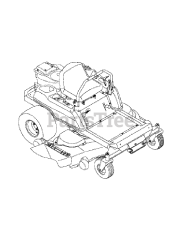 White Outdoor ZT-5000 (17AD2ACP790) - White Outdoor 50" Zero-Turn Mower (2007)
