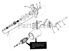 Tecumseh ES-32510 - Tecumseh Starter