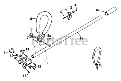 Green Machine 1940 (UT-26030) - Green Machine String Trimmer Upper Tube