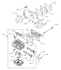 Cub Cadet 5254 E (54BE542-710) - Cub Cadet Compact Tractor Carburetor