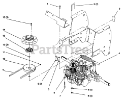 Toro 72102 (269-H) - Toro Lawn & Garden Tractor (SN: 069000001 - 069999999) (1996)