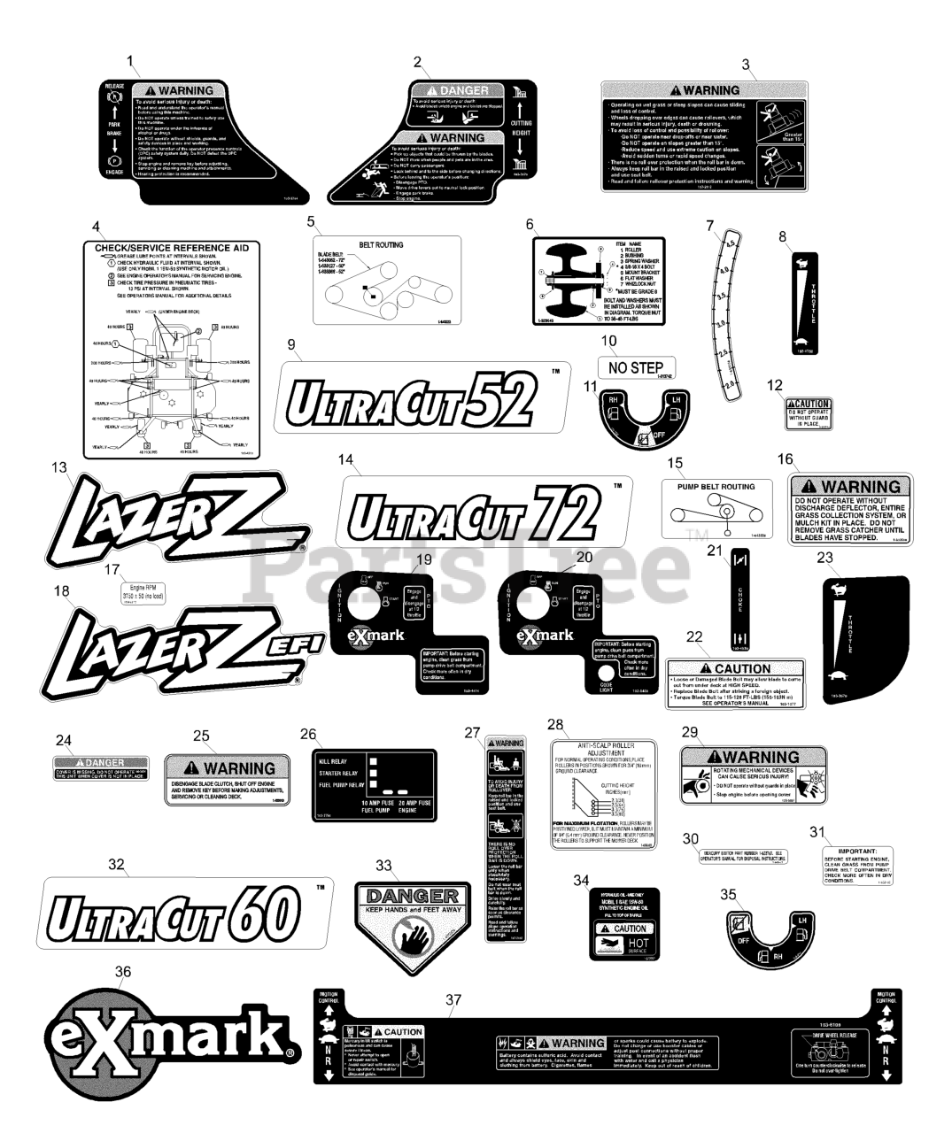 Exmark LZ23KC604 - Exmark 60