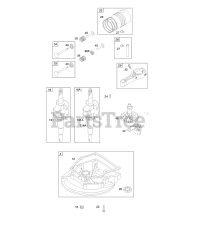 Briggs & Stratton 9K902-0100-E1 - Briggs & Stratton Vertical Engine Camshaft, Crankcase Cover/Sump, Crankshaft, Piston/Rings/Connecting Rod