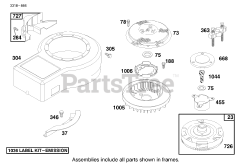 Toro 71215 (14-38 HXL) - Toro Lawn Tractor (SN: 079000001 - 079999999) (1997)