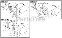 Generac RD01523JDSE - Generac Protector Diesel 15kW Home Standby Generator (SN: 9079610 - 9079610) (2014) Ev Connection Box C2 Cpl (0K3011)
