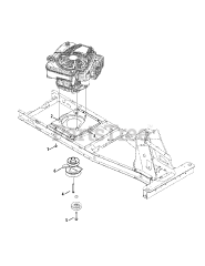 Murray 13B326JC758 - Murray Lawn Tractor (2014) Engine Accessories
