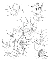 Scag STHM-23CV - Scag Three-Wheel Riding Mower, 23hp Kohler (SN: 5340001 - 5349999)