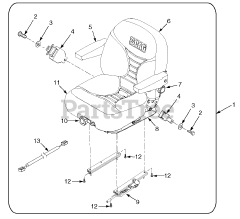 Scag STT61V-27CH - Scag Turf Tiger 61" Zero-Turn Mower, 27hp Kohler (SN: F5500001 - F5599999) STT Suspention Seat