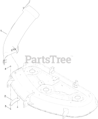 Exmark 126-7507 - Exmark Bagger for 50" and 54" Quest Mower (SN: 411294212 - 413950473) (Rev A) (2022)
