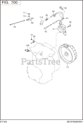 Subaru Robin EY153D10150 (EY15-3) - Subaru Robin Engine 700 Electric Device