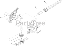 Toro 51552 (325) - Toro Super Blower Vacuum (SN: 260000001 - 260999999) (2006)