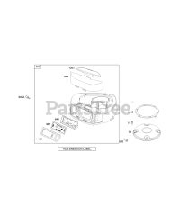 Briggs & Stratton 281H07-0113-E1 - Briggs & Stratton Vertical Engine