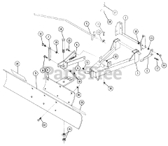 Toro 7-1122 - Toro 50" Grader Blade (1975) Parts List-Mid Mounted Grader Blade Factory Order Number 7-1122