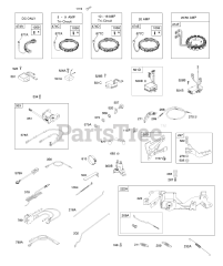 Briggs & Stratton 385777-1126-G1 - Briggs & Stratton Vertical Engine Alternator, Regulators, Controls, Governor Spring