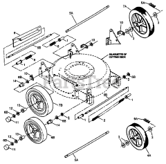 Snapper R 205012 (82534) - Snapper 20" Walk-Behind Mower, 5hp