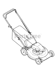 MTD 11A-50JC006 - MTD Gold Walk-Behind Mower (2010)